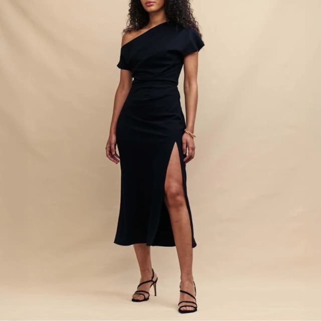 Nobodys Child Katty Midaxi Dress Black female 8