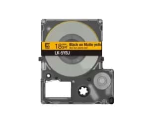 Epson C53S672075/LK-5YBJ DirectLabel-etikettes Black on yellow...