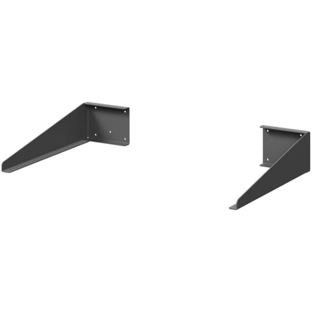 OEM Graphite Grey 300mm Pair of Left and Right Shelf Support Brackets 5056462654942