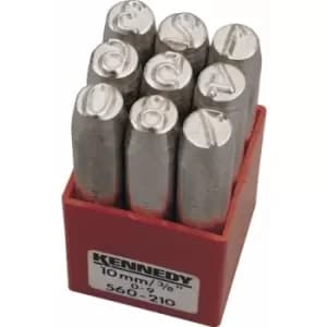 6.0mm (Set of 9) Figure Punches - Kennedy