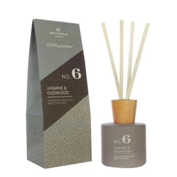 Wax Lyrical HomeScenter Jasmine & Oudwood 180ml Reed Diffuser