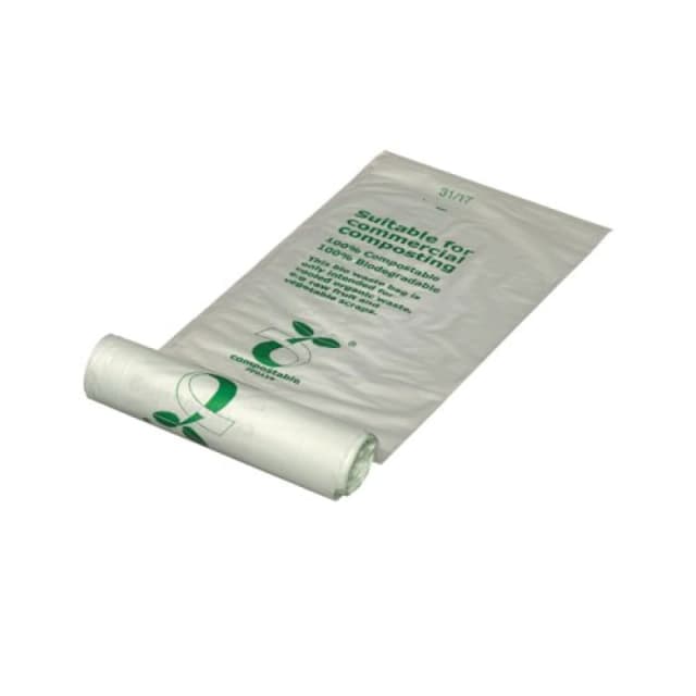 Value Compostable Bag 100 Litre White (200 Pack) 100LTR-COMP