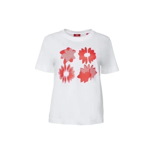 Esprit T-Shirt round neck woman Esprit Blanc Female S