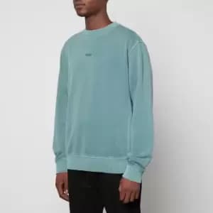 BOSS Orange Wefade Logo-Printed Cotton-Blend Sweatshirt - L