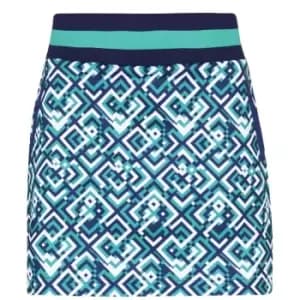 Callaway Print Skort Ladies - Blue