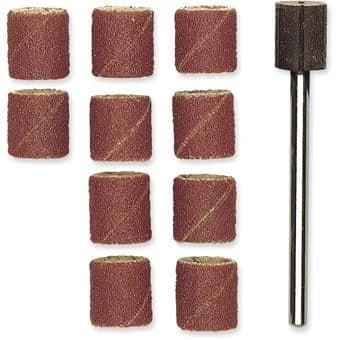 Proxxon Sanding Drums and Arbor - proxxon sanding drums 150 grit - 28981