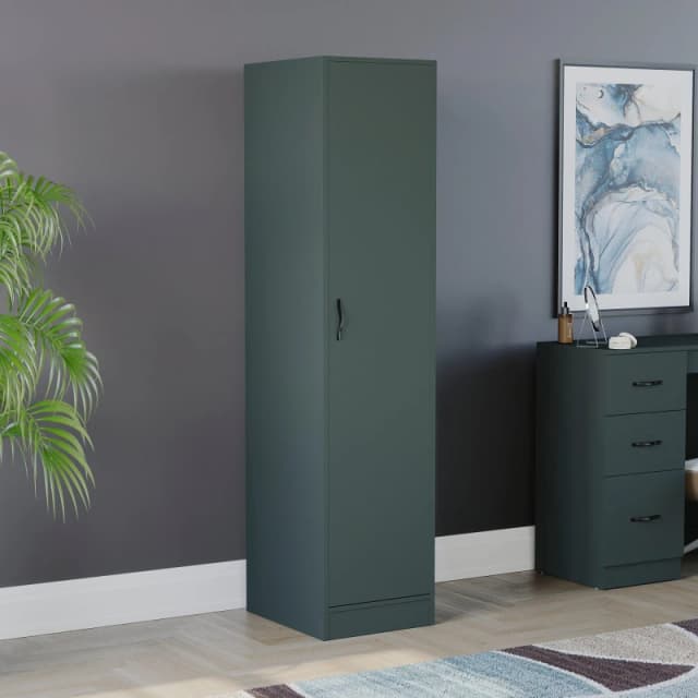 Lassic Vida Designs Riano 1 Door Wardrobe Jasper Green unisex 1 Door