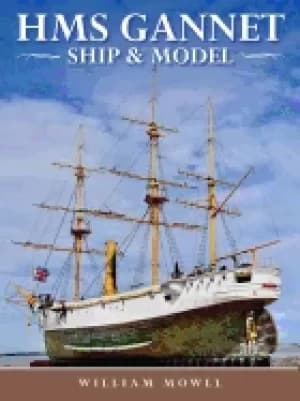 hms gannet ship and model