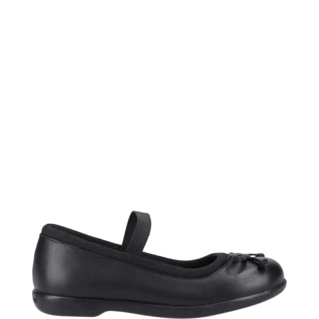 Hush Puppies Girls Betty Junior Leather School Shoes UK Size 11 (EU 29) Black HUS845-BLACK-11