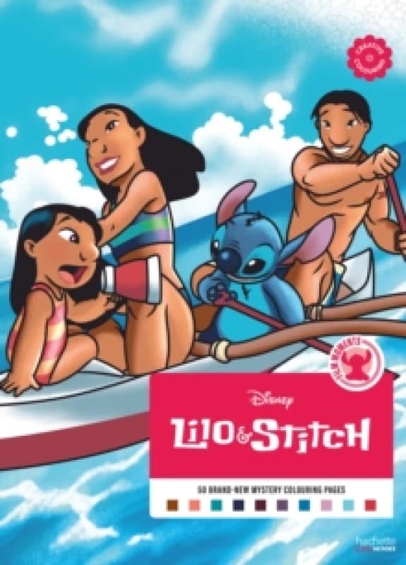 Mystery Colouring - Film Moments Lilo & Stitch : Reveal iconic Disney characters with colour by number Paperback / softback