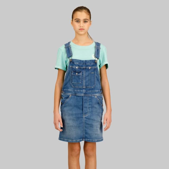 G Star G-Star Denim Dungaree Mid Used female 12Y