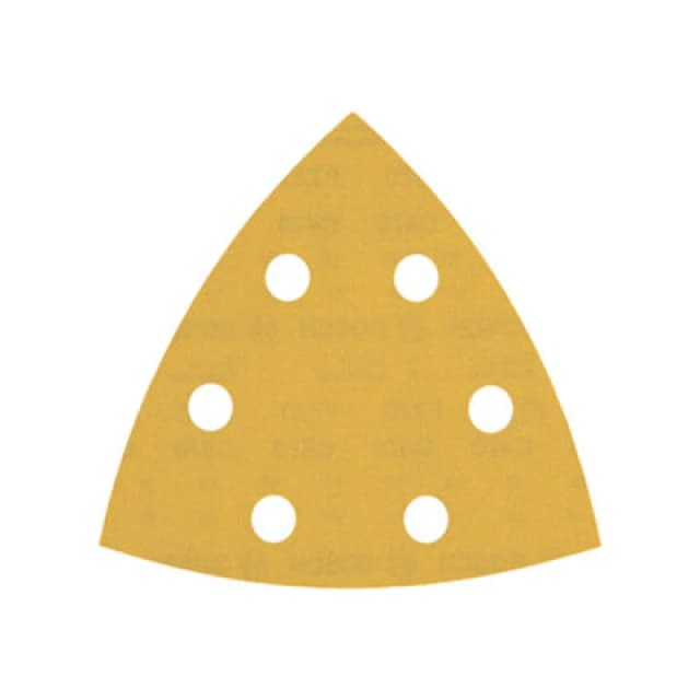 Bosch Expert C470 Punched Quick Fit Delta Sanding Sheets for Paint and Wood 2608900933 Width x Length: 93mm x 93mm