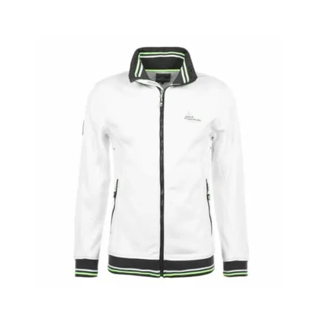 Peak Mountain Shell fleece sweatshirt Peak Mountain Creen Blanc Male 2XL CREEN/WZ-BLANC