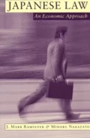 japanese law an economic approach