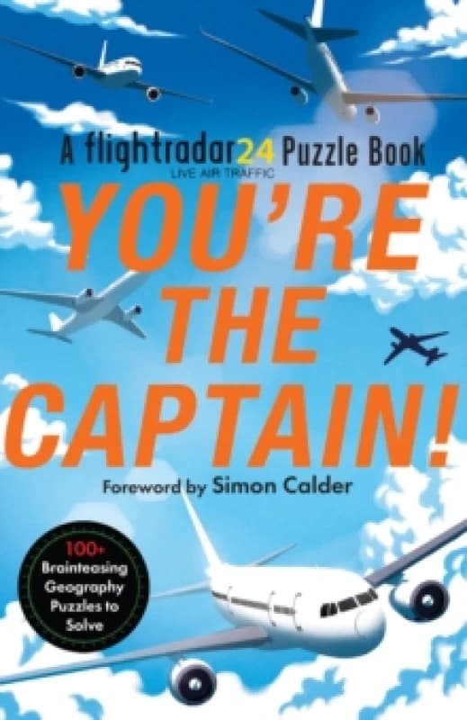 Youre the Captain! : A Flightradar24 Puzzle Book Paperback / softback