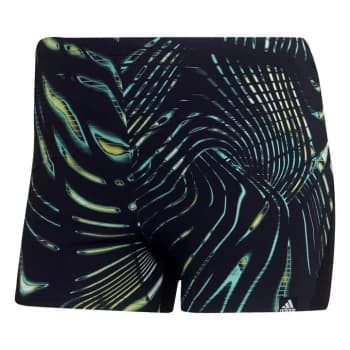adidas Graphic Souleaf Swim Boxers Mens - Black