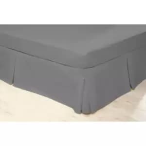 Platform Valance Single Grey