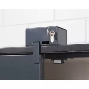 Type 30 Safety Storage Cabinet S-CLASSIC-30 Model S30.045.097.WM in Anthracite Grey W. Lock 1 RAL 7016L1 with Equipment Package