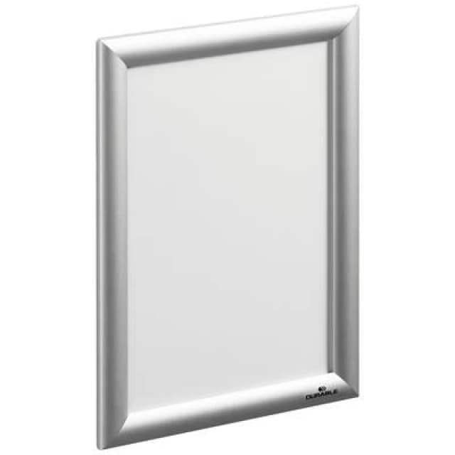 Durable Klapprahmen Aluminium A4 silber