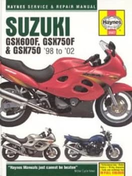 Suzuki Gsx600f Gsx750f and Gsx750 Service and Repair Manual by Matthew Coombs Hardback
