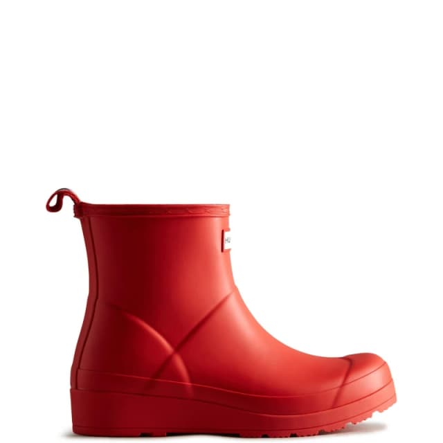 Hunter Play Short Boot - Red Red 8