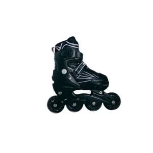 Outsiders Adjustable Kids Inline Rollerblades Light Purple (size: 35-38)