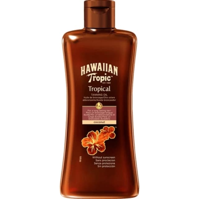Hawaiian Tropic Tanning Oil - 200ml 200-1445A01070