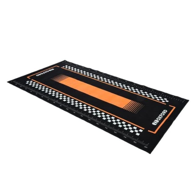 Oxford OX914 Workshop Mat Pitlane Orange L 200 x 100cm