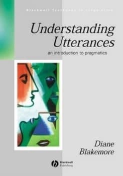 Understanding Utterances by Diane Blakemore Paperback