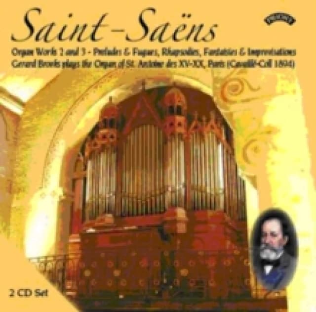 Saint-Saens: Organ Works 2 and 3/Preludes & Fugues/... CD / Album