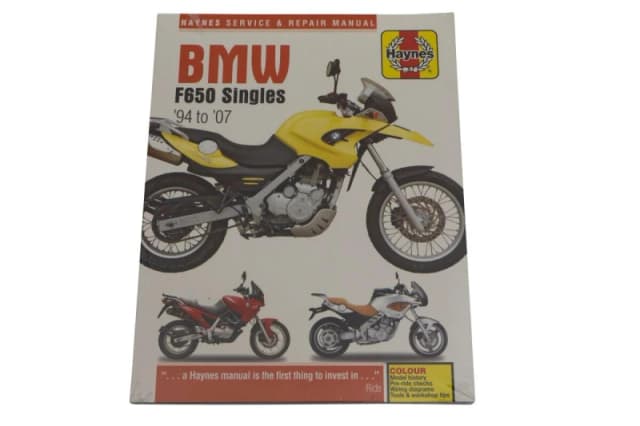 4761 - Haynes Service Manual For BMW F 650 CS 2002-2005 4761