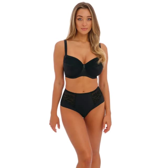 Fantasie Womens high-waisted panties Fantasie Illusion Noir Female L