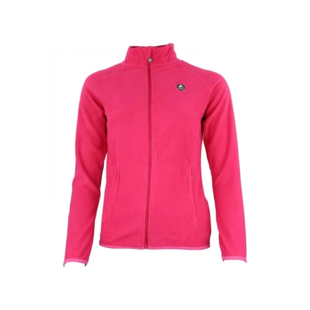 Peak Mountain Womens full-zip polyester fleece Peak Mountain Rose Female L AFONOR/UN/1/FUSHIA