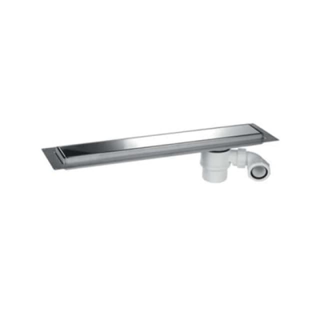 McAlpine CD800-P Polished Stainless Steel Standard Channel Drain - 748mm Silver