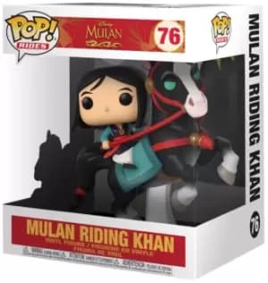 Mulan Mulan riding Khan (POP! Rides) vinyl figure 76 Funko Pop! multicolor