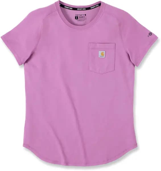 Carhartt Force Pocket, t-shirt women , color: Rose , size: L