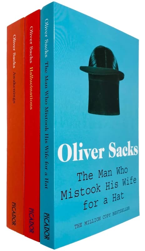 Oliver Sacks 3 Books Collection Set (The Man Who Mistook His Wife for a Hat, & More...) Oliver Sacks Books