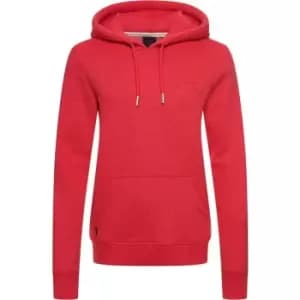 Superdry Logo Hoodie - Red