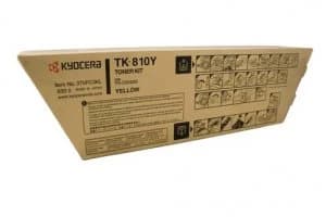 Original Kyocera TK810Y Yellow Laser Toner Ink Cartridge