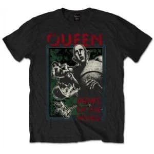 Queen 'News of the World' Mens XX-Large T-Shirt - Black