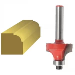 Router Bit TCT Ovolo 13.3MM 1/4IN Shank