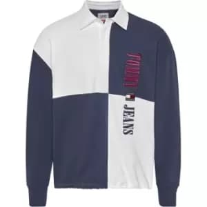 Tommy Jeans Tjm Rlxd Archive Rugby - Blue
