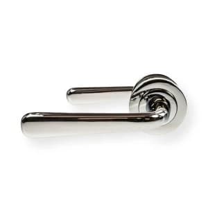 LocksOnline Laguna Lever Door Handle on Round Rosette