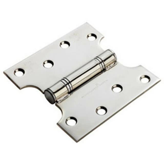 Loops PAIR 101.6 x 101.6 x 3mm Parliament Hinge Bright Stainless Steel Internal Door Metallics
