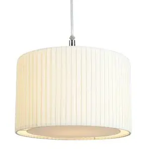 Village At Home Pleated Shade - Cream