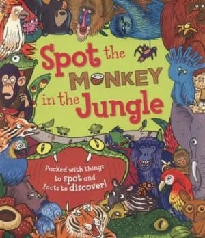 Spot the monkey in the jungle by Stella Maidment