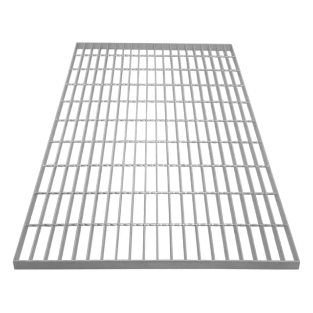 MonsterShop Galvanised Grating Floor Forge Walkway Mesh Panel Grid Drainage 100Cm X 70Cm X 3Cm
