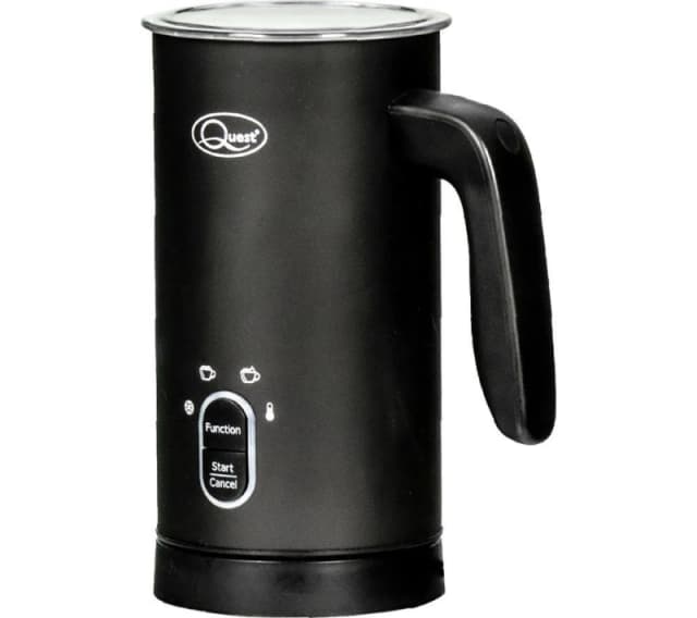 QUEST 34189 Electric Milk Frother - Black 5025301341893