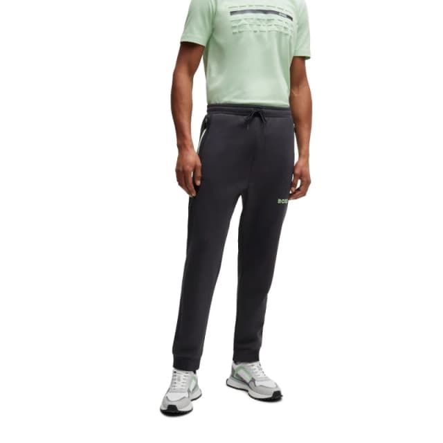 Boss Mens Hadiko Closed Hem Fleece Joggers Charcoal male XL