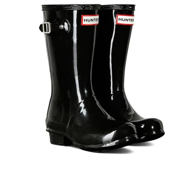 HUNTER BOOTS navy big kids play Junior boots Navy UK 1 (EU 33)